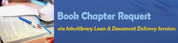 Book Chapter Request via Interlibrary Loan and Document Delivery Services - on trial