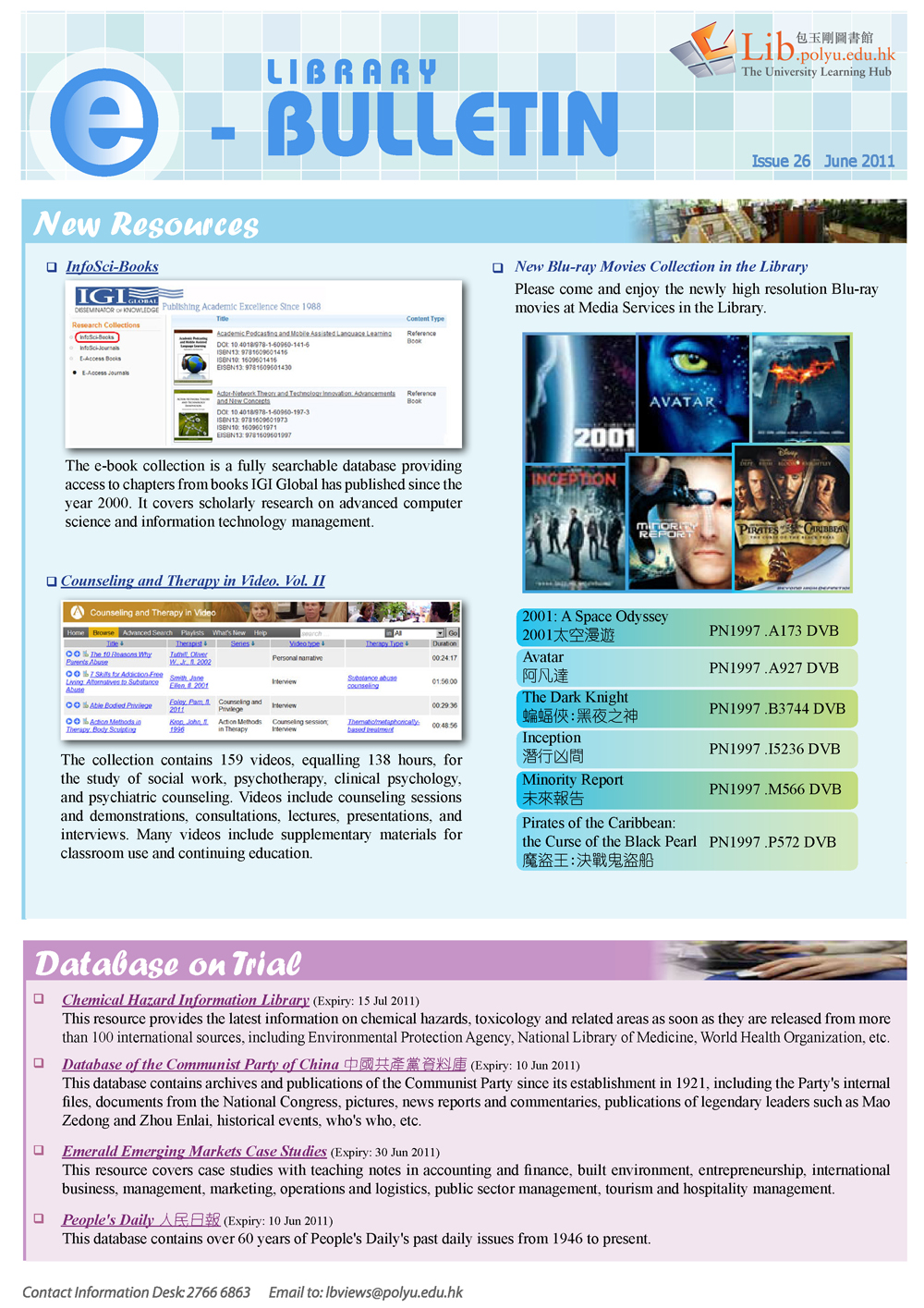 PolyU Library e-Bulletin