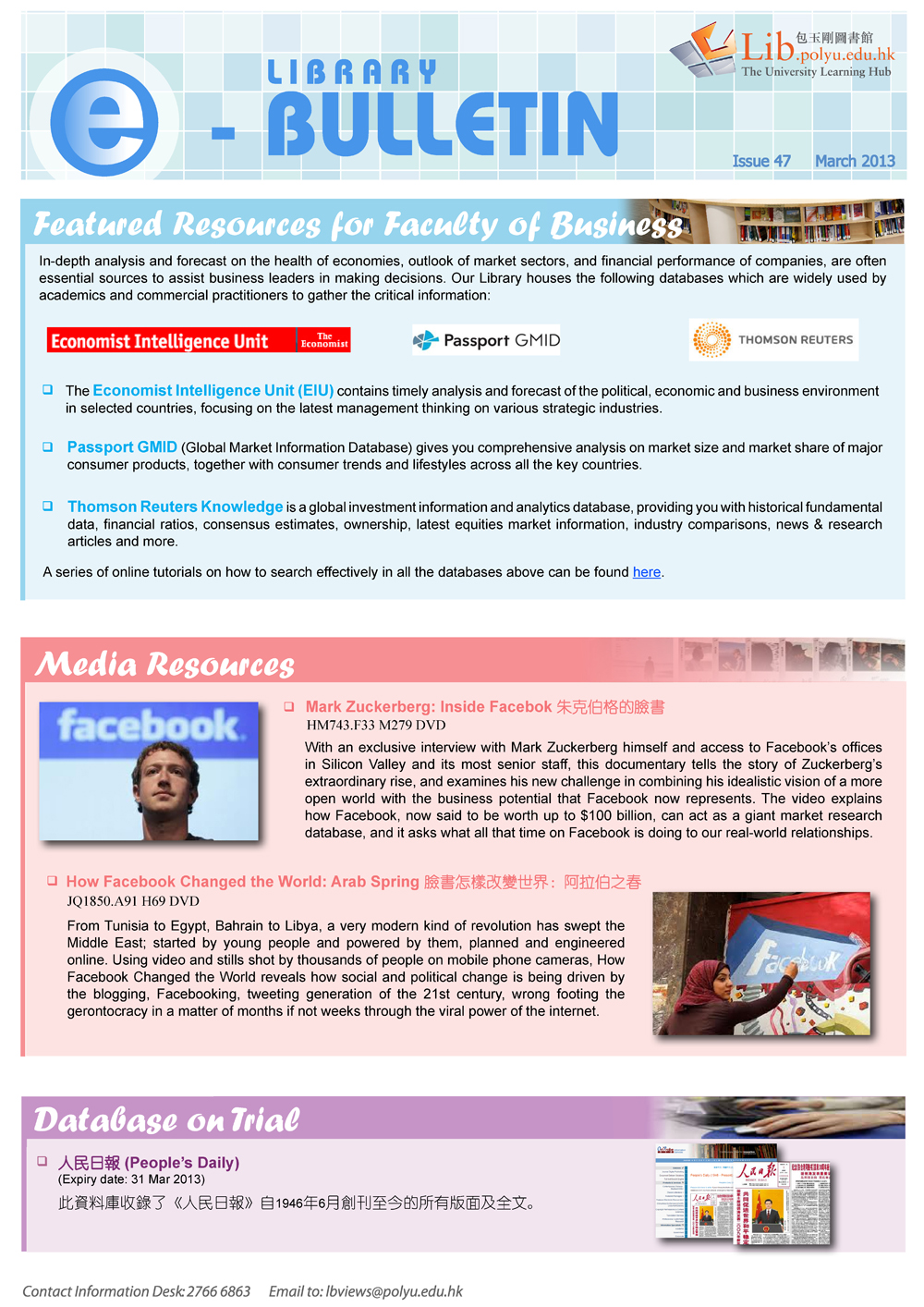 PolyU Library e-Bulletin