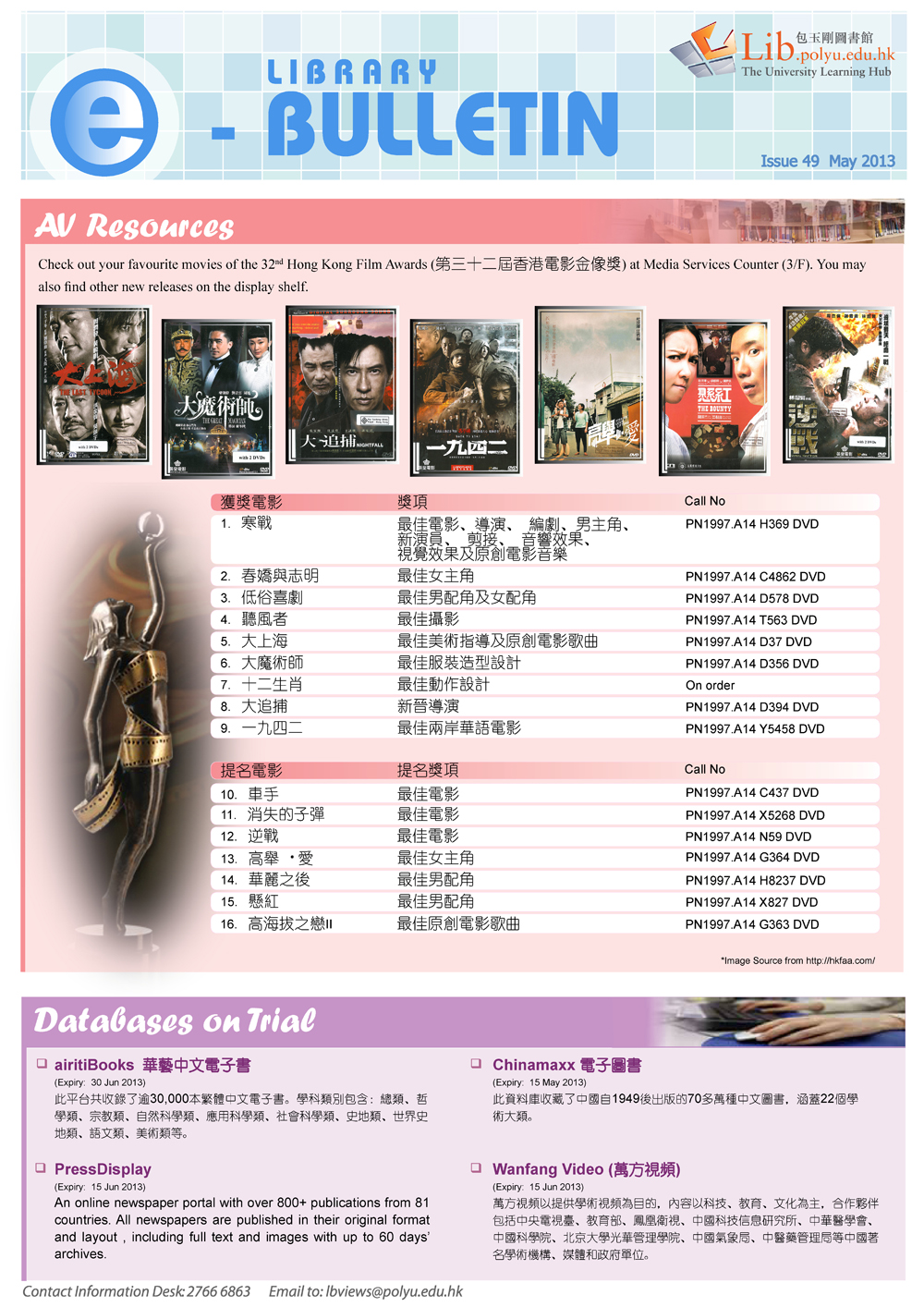 PolyU Library e-Bulletin