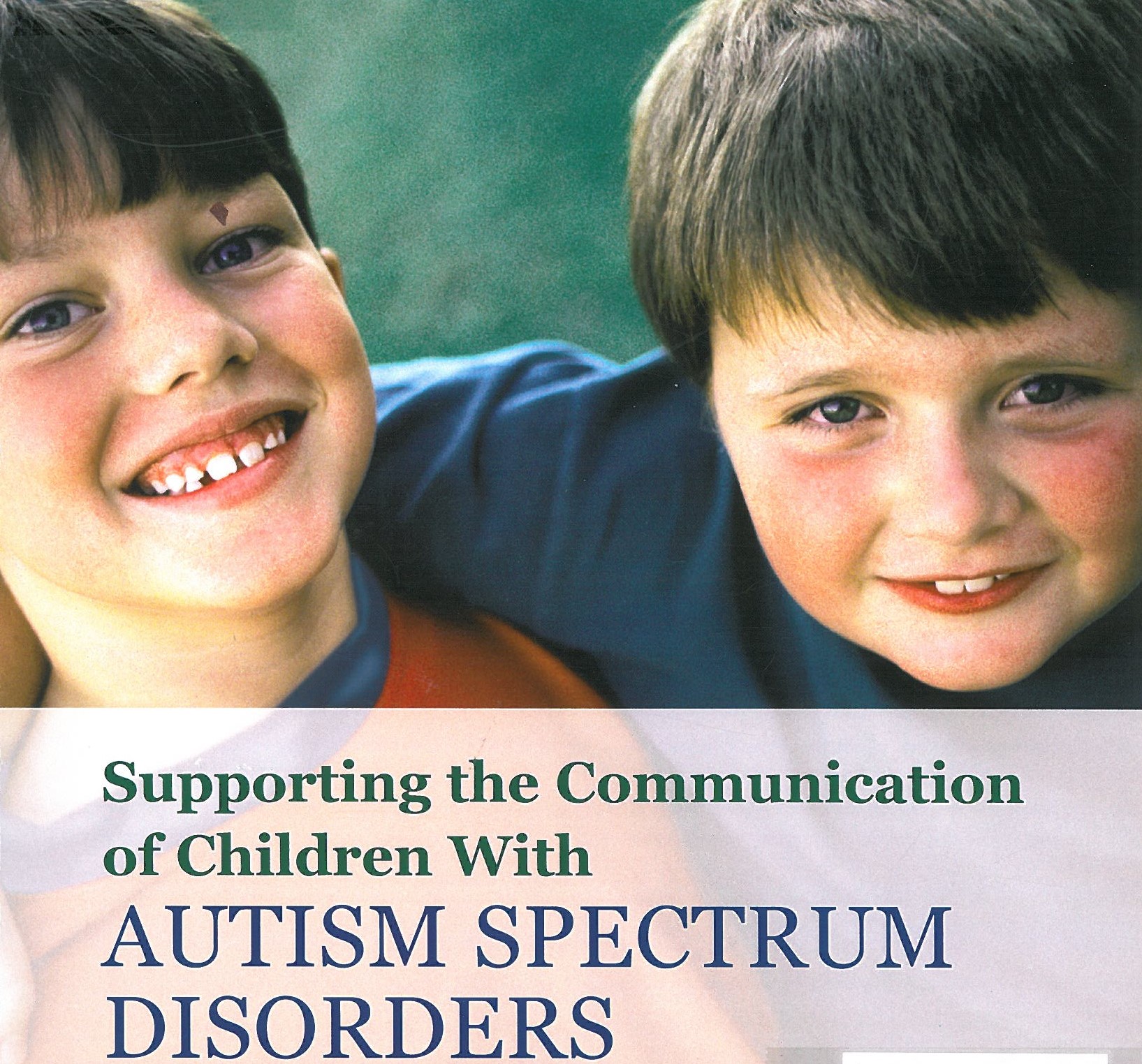 Supporting the communication of children with autism spectrum disorders