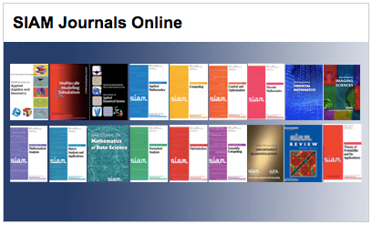 SIAM Journals Online