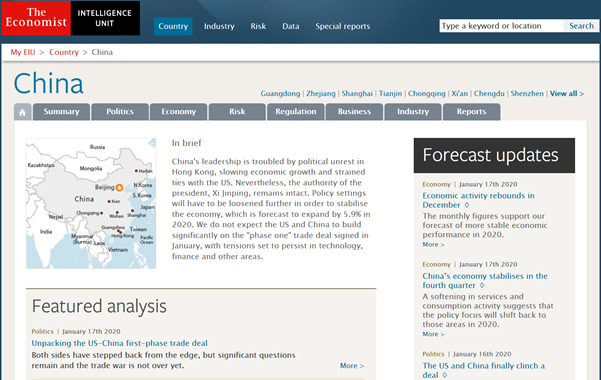 Economist Intelligence Unit (EIU)