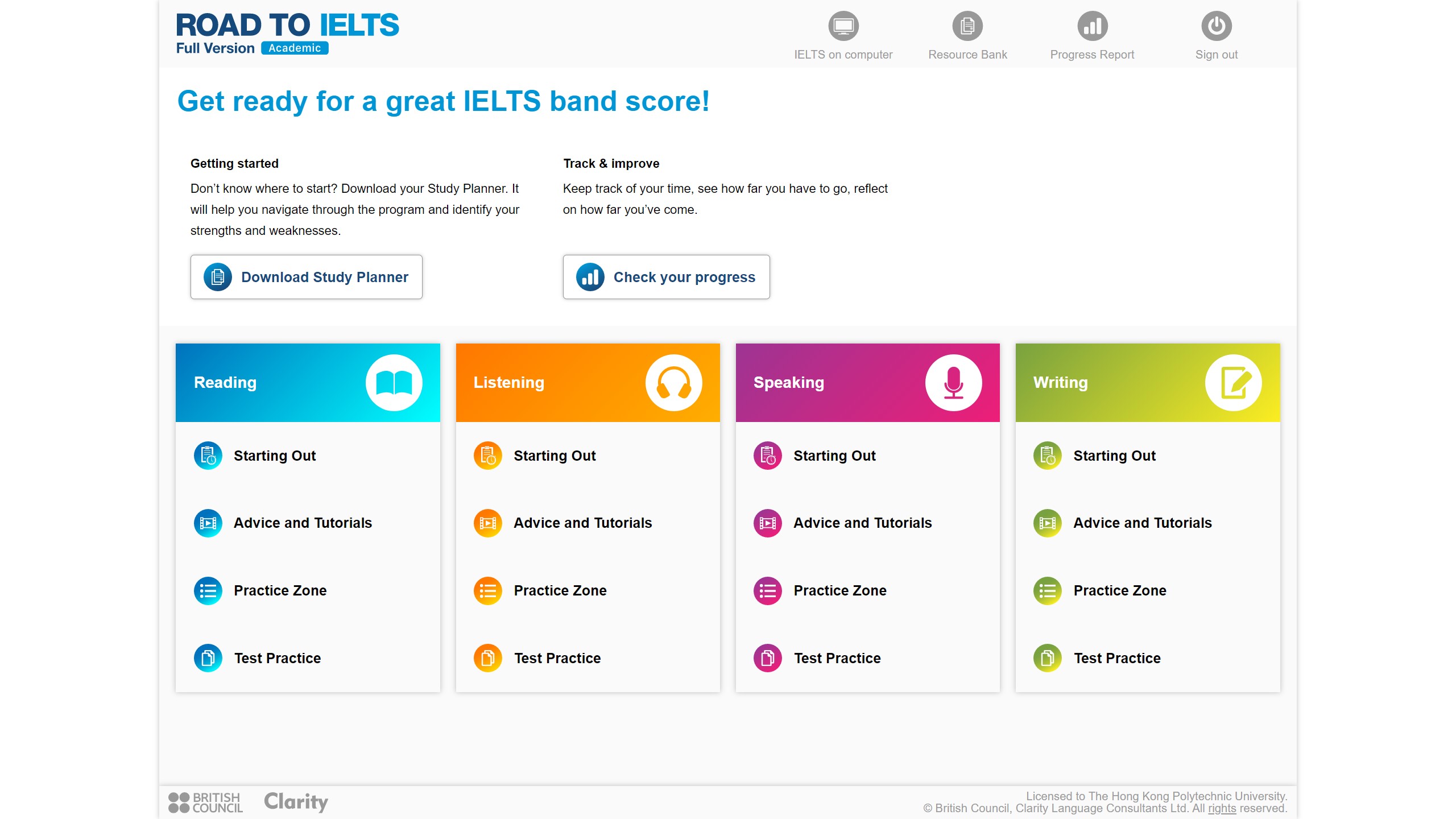 Road to IELTS