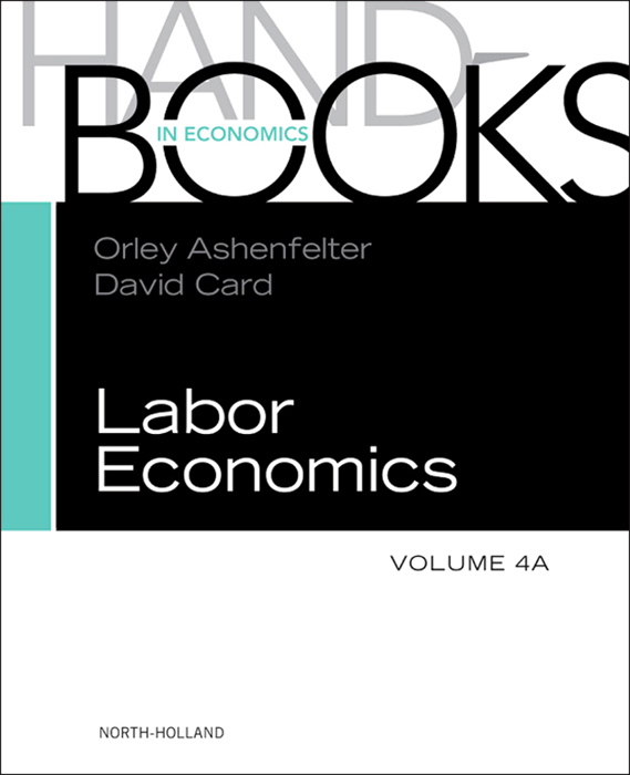 Handbook of labor economics