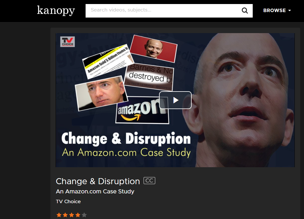 Change & Disruption - An Amazon.com Case Study