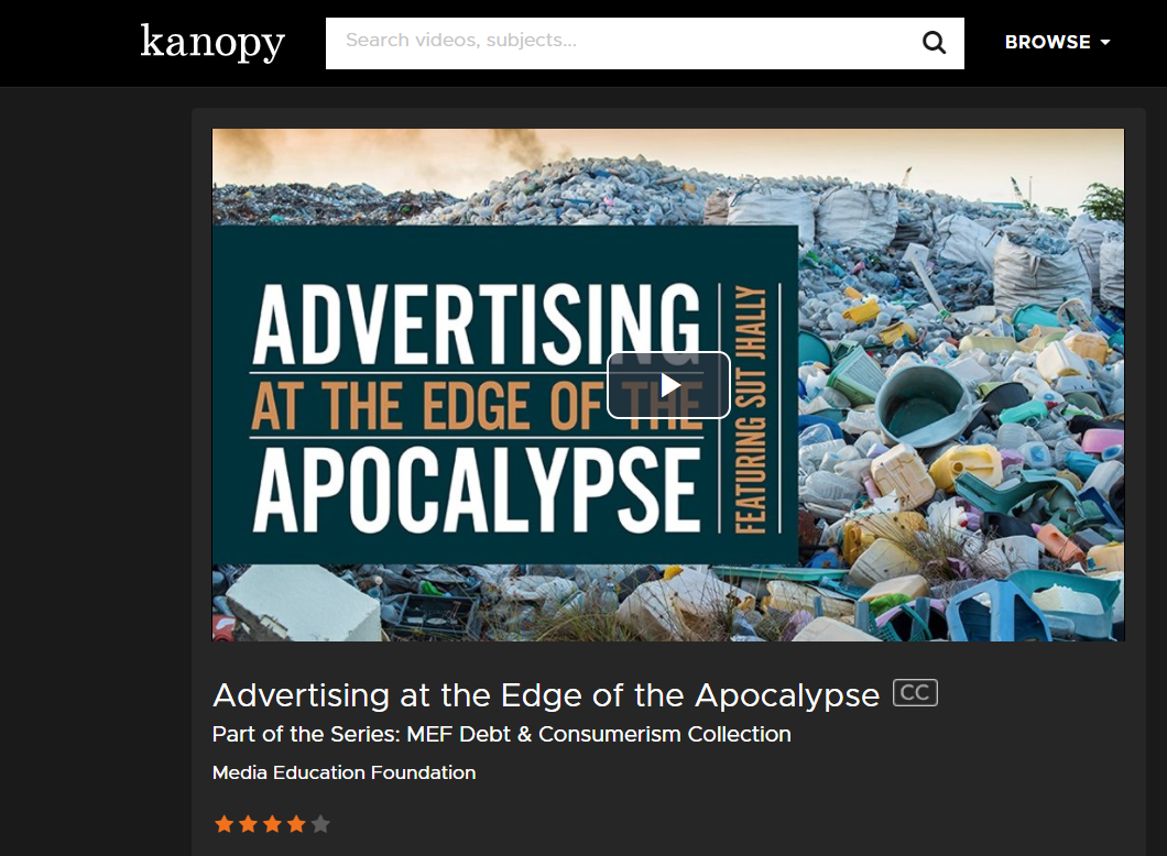 Advertising at the Edge of the Apocalypse