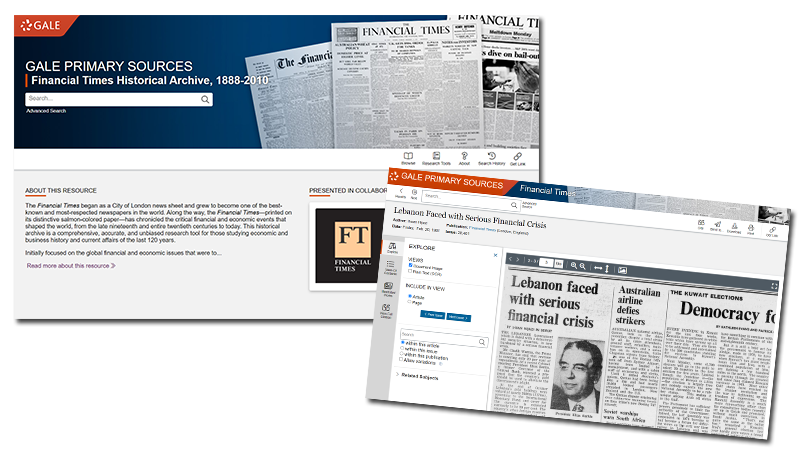 Financial Times Historical Archive