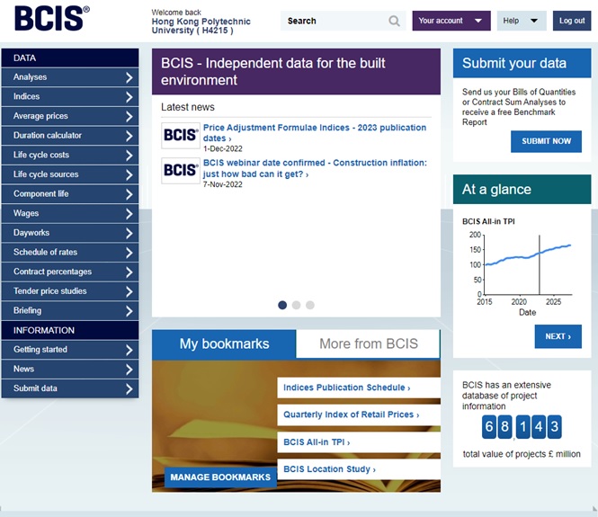 BCIS Online