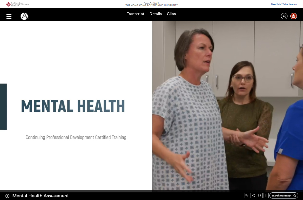 Mental Health Assessment