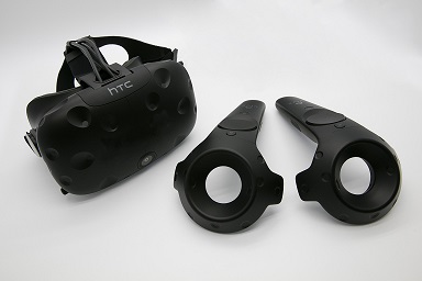 VR Headset and Controllers