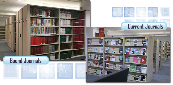 Current and Bound Journals Relocated to Room L019 (G/F)