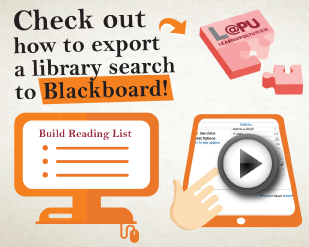 Check Out How To Export a Library Search To Blackboard [3:27]