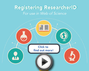 Registering ResearcherID [2:03]